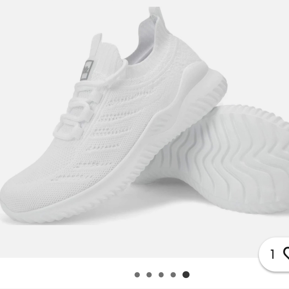 Anne Klein Sport White Athletic Shoes